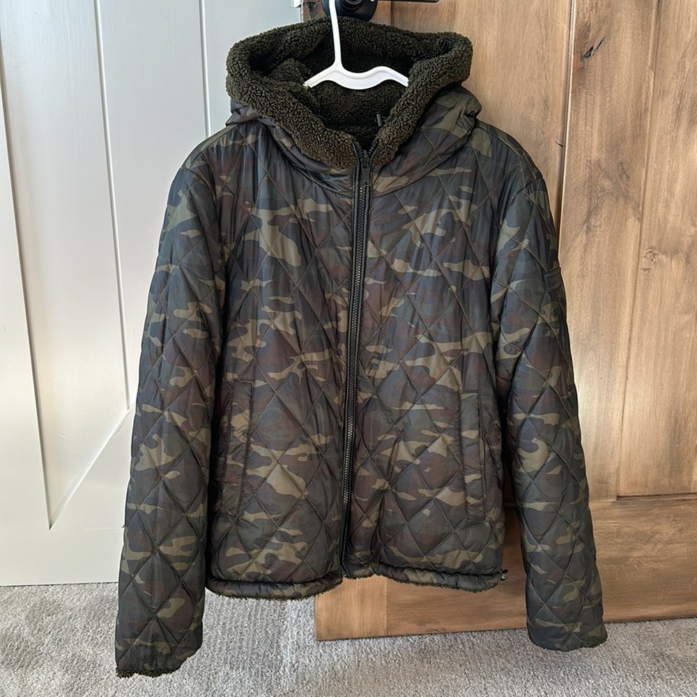 Sanctuary camo reversible Jacket